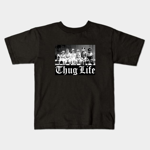 Thug Life Kids T-Shirt by The Curious Cabinet